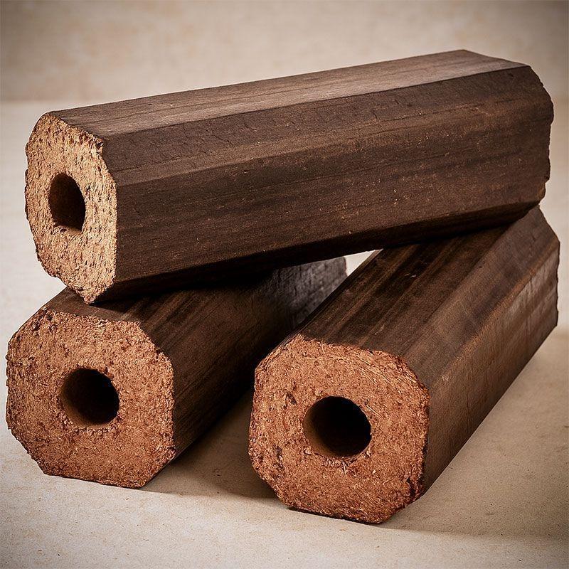 Pini Kay Houtbriketten – Pallet 960 kg (96 zakken van 10 kg) - Afbeelding 2