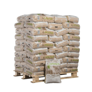 Pfeifer Houtpellets ENplus A1 & DINplus – Pallet 1050 kg (70 zakken van 15 kg)